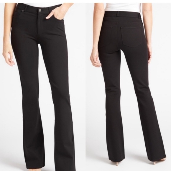 FRAME LE CROP MINI BOOT Jeans, Black - Picture 1 of 15
